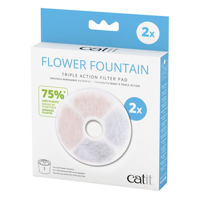 Catit 2.0 Triple Action Filter 2er Pack Ersatzfilter zu Flower Fountain - MyStetho Veterinary