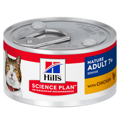 Hill's Science Plan Mature Adult 7+ Chicken 82 g - MyStetho Veterinary