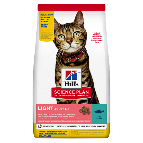 Hill's Science Plan Light Adult Tuna 7 kg - MyStetho Veterinary