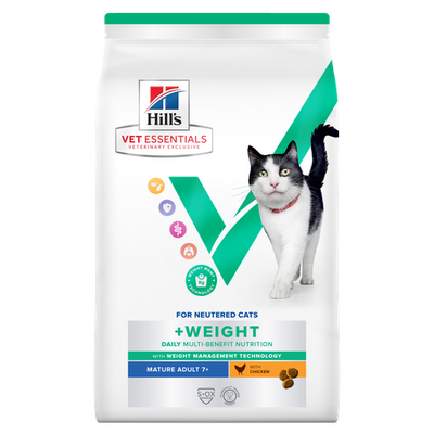 Hill's Vet Essentials MULTI-BENEFIT + Weight Mature Adult 7+ Huhn 3 kg - MyStetho Veterinary