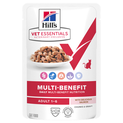 Hill's Vet Essentials MULTI-BENEFIT Adult Lachs 85 g - MyStetho Veterinary