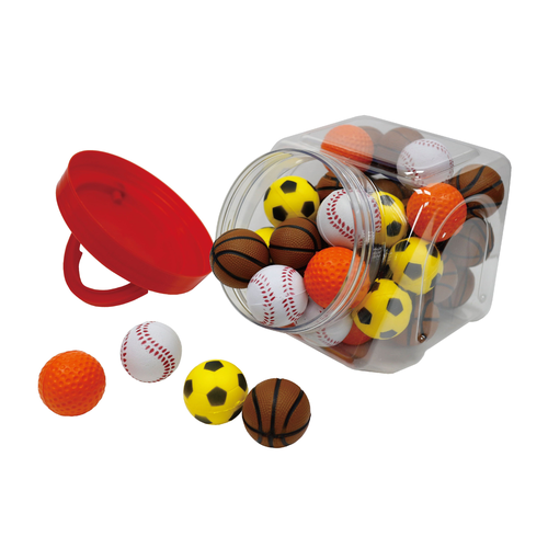 swisspet Sport-Bälle D=40mm assortiert 40 Stk. in SP-Trommel - MyStetho Veterinary