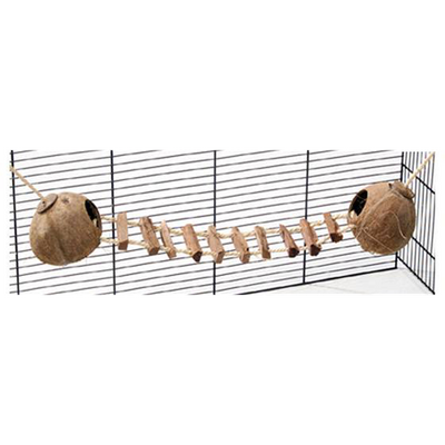 Boules noix de coco + échelle, 2 x 13 cm - MyStetho Veterinary