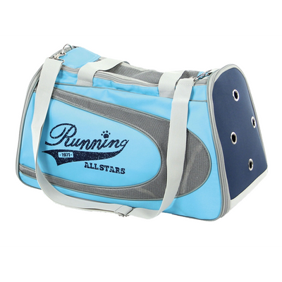 Hund- & Katzen-Tragtasche Allstars blau 50x32x22cm blau, swisspet - MyStetho Veterinary