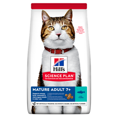 Hill's Science Plan Mature Adult 7+ Tuna 1.5 kg - MyStetho Veterinary