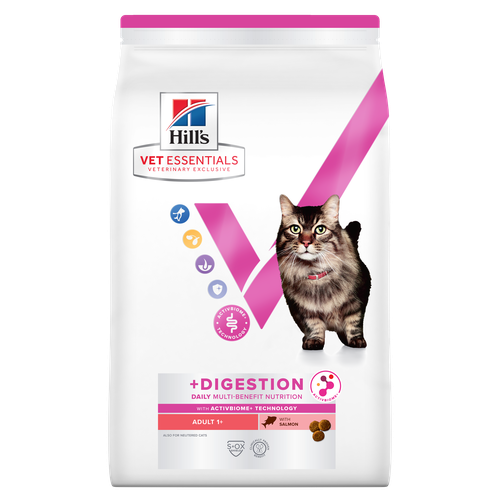 Hill's Vet Essentials MULTI-BENEFIT + Digestion Adult 1+ Lachs 6.5 kg - MyStetho Veterinary