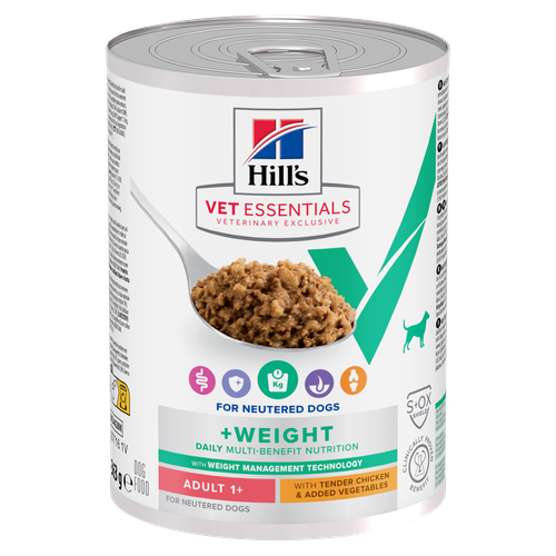 Hill's Vet Essentials MULTI-BENEFIT + Weight Adult 1+ Huhn und Gemüse 363 g - MyStetho Veterinary
