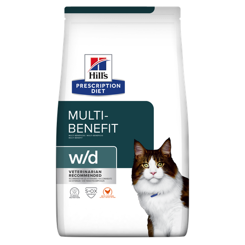 Hill's Prescription Diet w/d Multi-Benefit Chicken 1.5 kg - MyStetho Veterinary