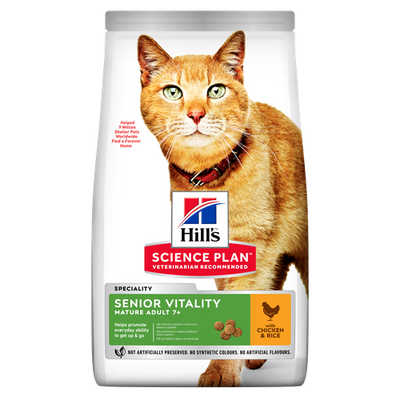 Hill's Science Plan Senior Vitality Mature Adult 7+ Chicken 7 kg - MyStetho Veterinary