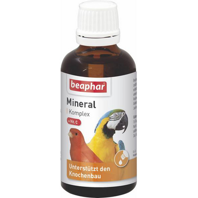 Beaphar Trink-Fit, minéraux pour oiseaux, 50 ml - MyStetho Veterinary