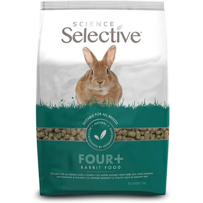 Selective aliment pour lapins 4+ 1.5kg - MyStetho Veterinary