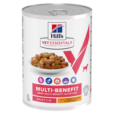 Hill's Vet Essentials MULTI-BENEFIT Adult Huhn und Gemüse 363 g - MyStetho Veterinary
