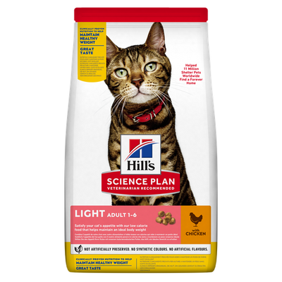 Hill's Science Plan Light Adult Chicken 10 kg - MyStetho Veterinary