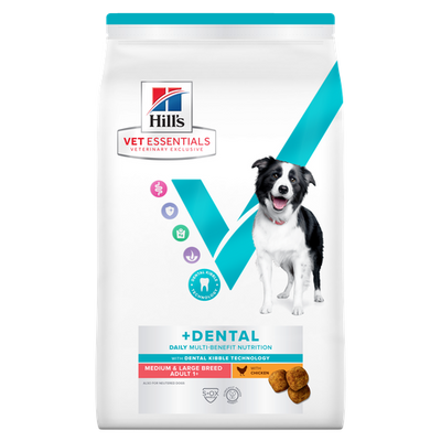 Hill's Vet Essentials MULTI-BENEFIT + Dental Adult 1+ Medium & Large Breed Huhn 2 kg - MyStetho Veterinary