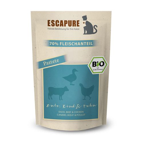 ESCAPURE canard, bœuf & poulet BIO - MyStetho Veterinary
