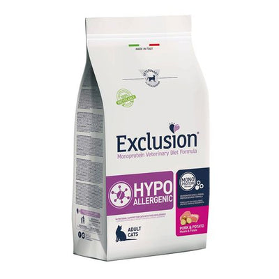 Exclusion Cat VET HYPOALLERGENIC Pork & Potato - MyStetho Veterinary