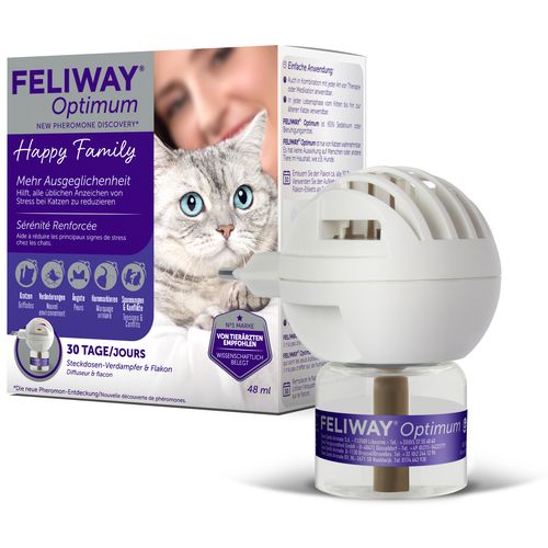 Feliway Optimum kit 1diffuseur et 1rech 1 pc/Stk. - MyStetho Veterinary