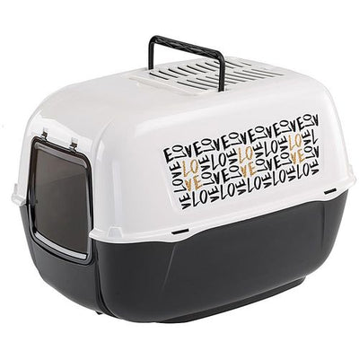 Ferplast Caisse à litière fermée Prima, Gold - MyStetho Veterinary