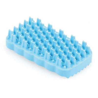 Happy Care Brushy, poil court, bleue - MyStetho Veterinary