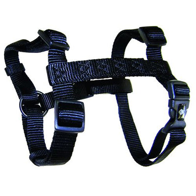 Harnais pour chien noir 1.5 x 30-50 cm - MyStetho Veterinary
