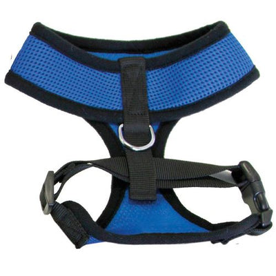 Harnais souples pour chiens bleu M 36-51 cm - MyStetho Veterinary