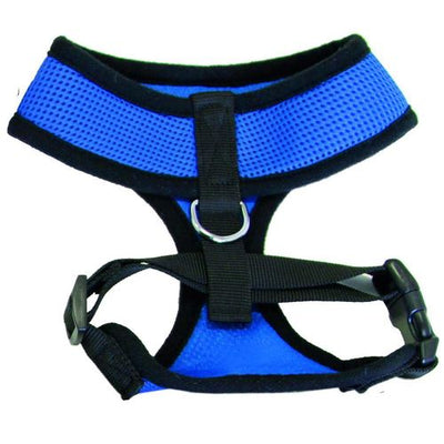 Harnais souples pour chiens bleu S 31-46 cm - MyStetho Veterinary
