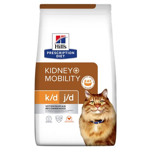 Hill's Prescription Diet k/d + Mobility Chicken 1.5 kg - MyStetho Veterinary