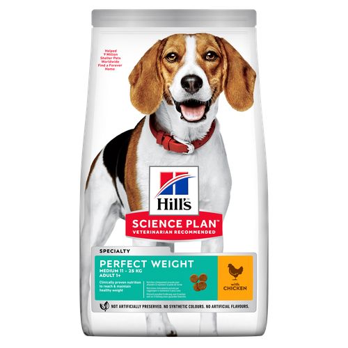Hill's Science Plan Perfect Weight Medium Adult Chicken 2 kg - MyStetho Veterinary