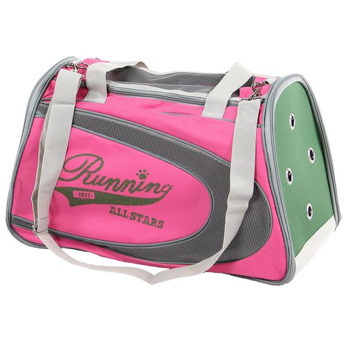 Hund- & Katzen-Tragtasche Allstars pink 50x32x22cm pink, swisspet - MyStetho Veterinary