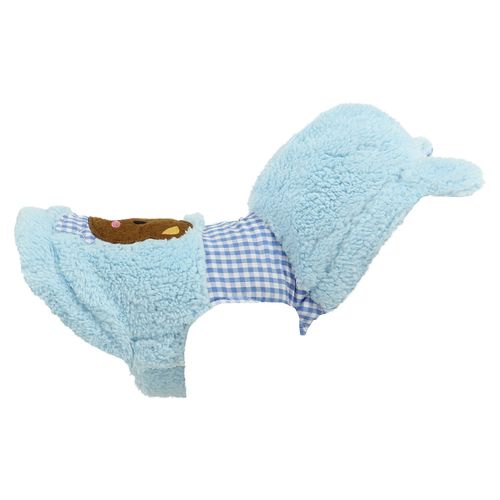Hundemantel Mr. Bear S, hellblau L=25cm, Brust=40-42cm, Hals=30cm - MyStetho Veterinary