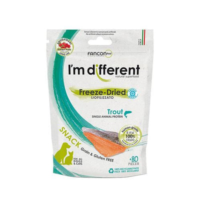 I&#039;m different Snack Treats Trout 40g - MyStetho Veterinary