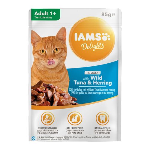 Iams Delights Adult thon & hareng - MyStetho Veterinary