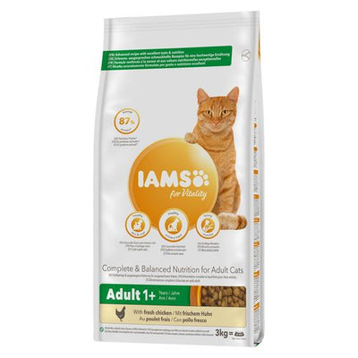 Iams Iams for Vitality Adult Chicken, 3kg - MyStetho Veterinary