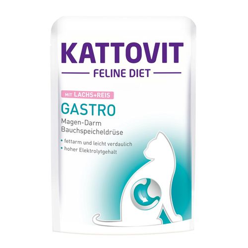 Kattovit Gastro saumon & riz - MyStetho Veterinary