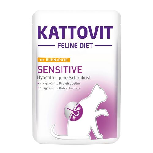 Kattovit Sensitive poulet et dinde - MyStetho Veterinary