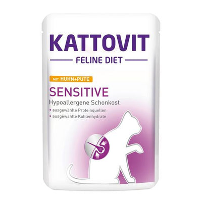 Kattovit Sensitive poulet et dinde - MyStetho Veterinary