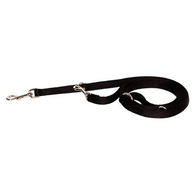 Laisse 3 pos. noir 2.5 cm x 1.8 m - MyStetho Veterinary