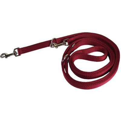 Laisse 3 pos. rouge 2 cm x 1.8 m - MyStetho Veterinary