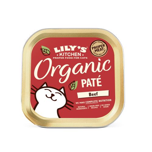 Lily's Kitchen Adult Organic Beef Paté 85g - MyStetho Veterinary