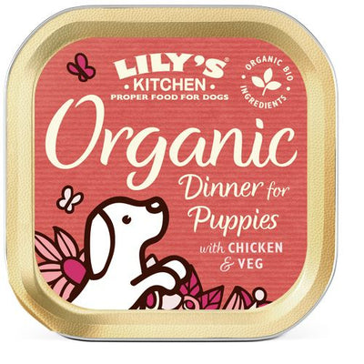 Lily's Kitchen Puppy Organic Dinner Chicken 150g - MyStetho Veterinary