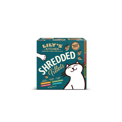 Lily's Kitchen Shredded Fillets Tins Multipack (8x70g) - MyStetho Veterinary