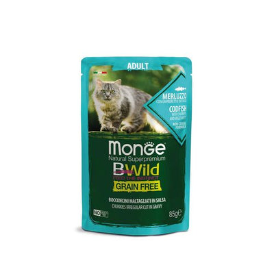 Monge Bwild GF Adult Cabillaud - MyStetho Veterinary