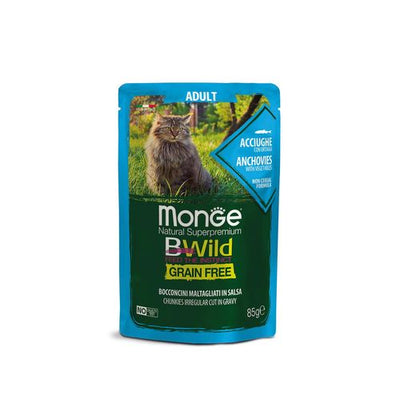 Monge Bwild GF Anchois adultes - MyStetho Veterinary