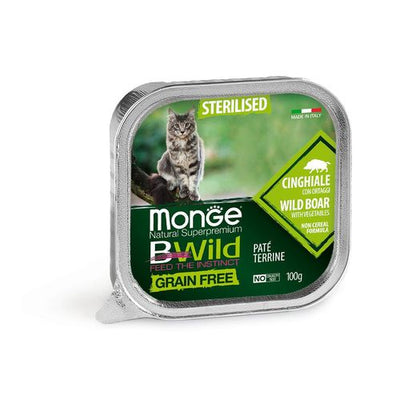 Monge Bwild stérilisé Sanglier - MyStetho Veterinary