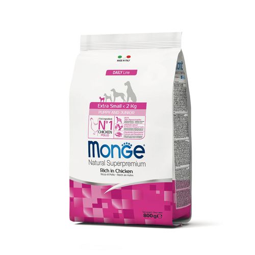 Monge Dog Pup&Jun Ext. Small Chick. 800g - MyStetho Veterinary