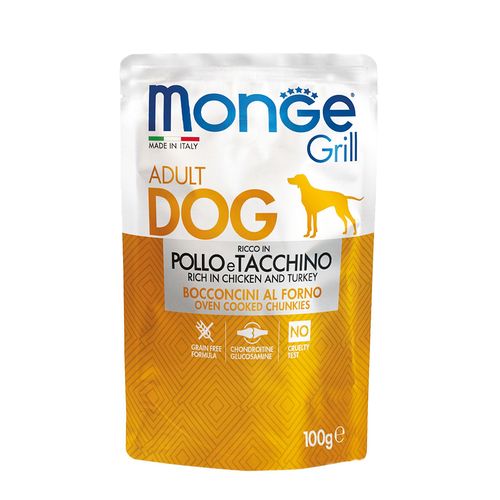 Monge Grill Adult Chicken & Turkey - MyStetho Veterinary