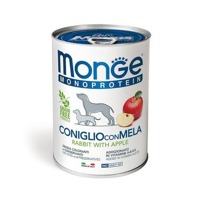 Monge Monoprotein Rabbit & Apple, 400g - MyStetho Veterinary