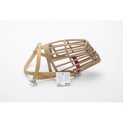 Muselière avec lanières en cuir Gr. 9 - MyStetho Veterinary