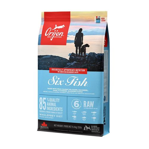 Orijen Dog 6 FISH 11,40kg - MyStetho Veterinary