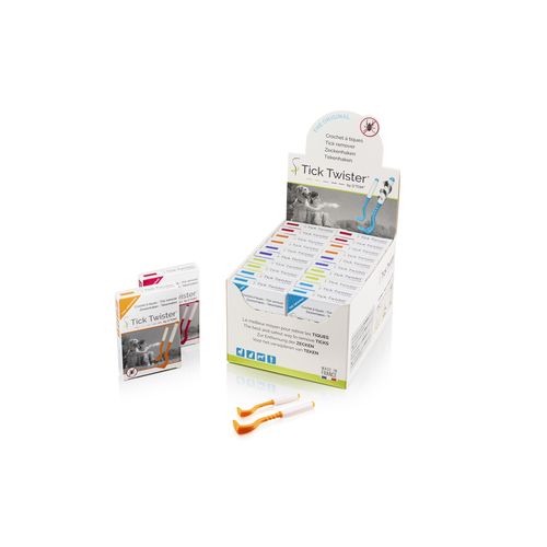 O'TOM crochet à tiques assorti display à 20 Pack - MyStetho Veterinary